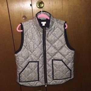 J. Crew Herringbone Vest